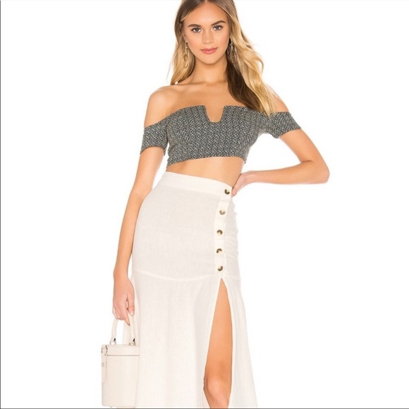 Free People Crop Top in Black - Picture 3 of 14